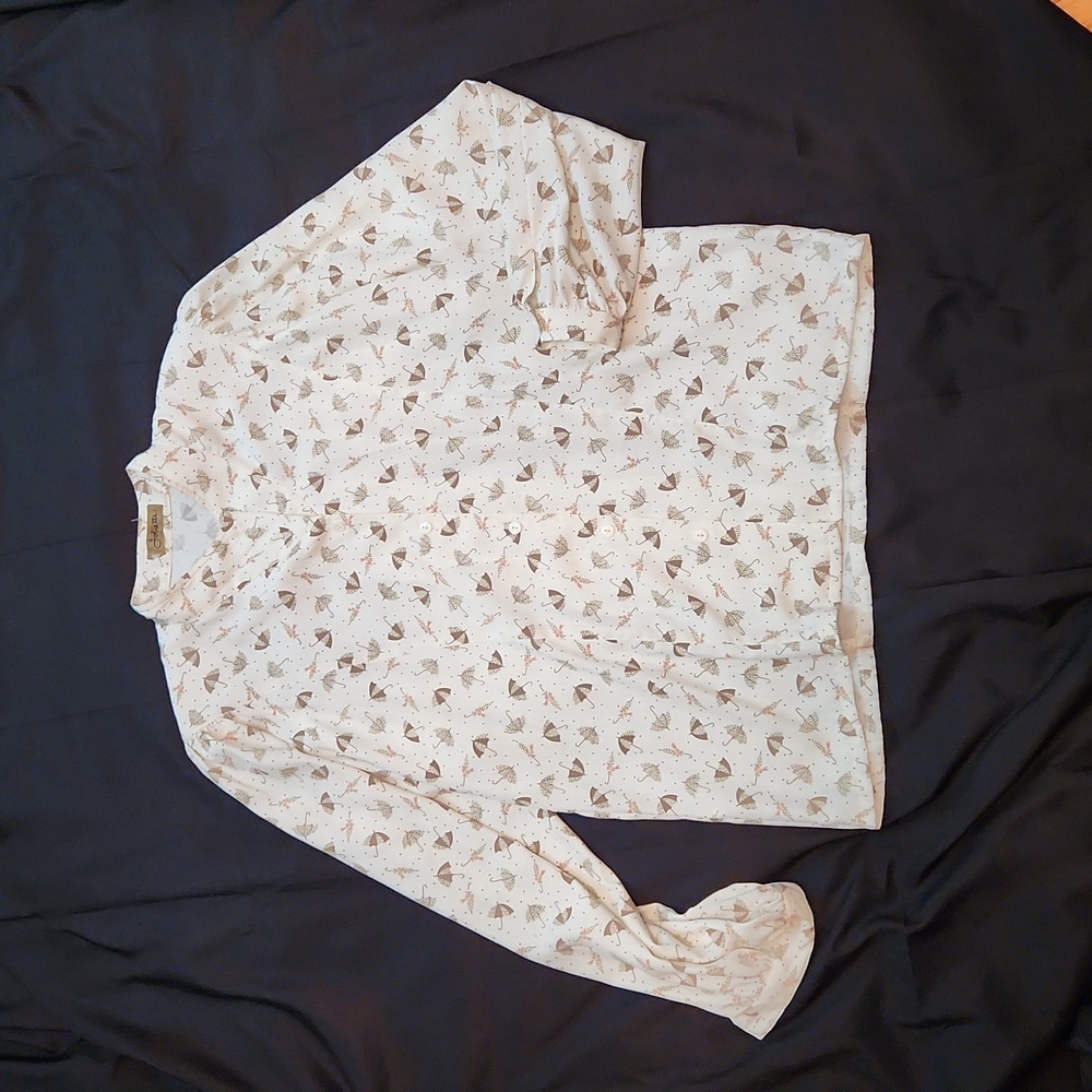 Joliette printed blouse